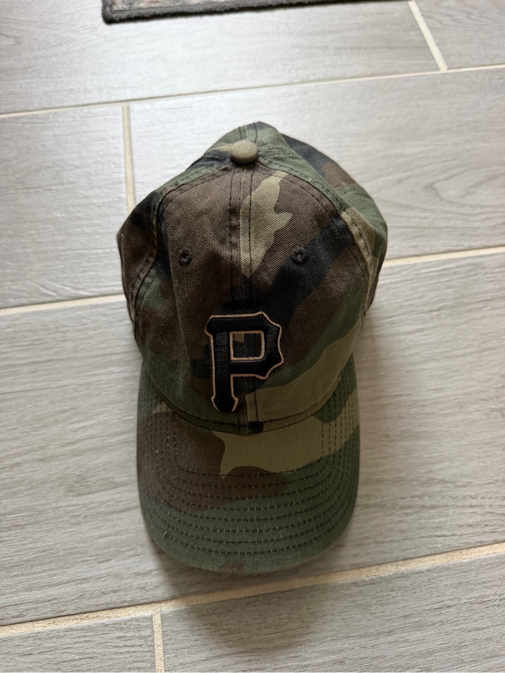 Pirates Camo Baseball Cap